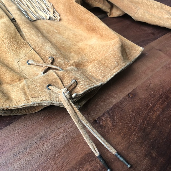 Winlit Genuine Leather Fringe Jacket  vintage - Picture 3 of 8